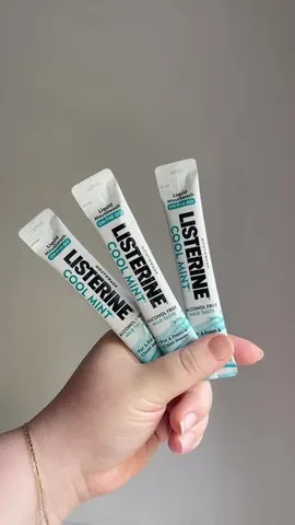 amandafrischbeauty Instagram post about Portable mouthwash promotion