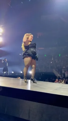 amandalacount Instagram post about Tour performance