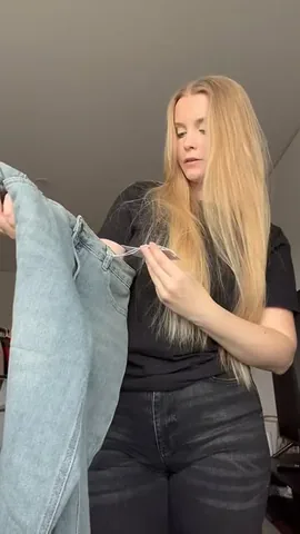 amandasvalin Instagram post about Trouser promotion