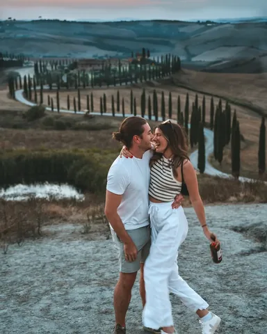americanandthebrit Instagram post about Tuscany travel