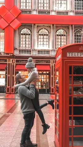 americanandthebrit Instagram post about Christmas celebration