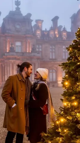 americanandthebrit Instagram post about Christmas at Waddesdon Manor