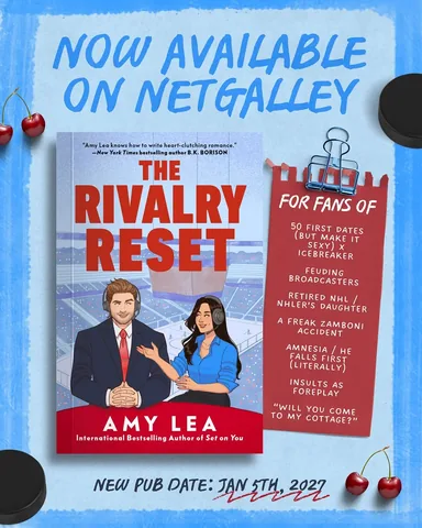 amyleabooks Instagram post about Advance copy announcement