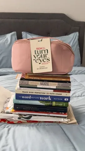 amylubrecht Instagram post about Conference haul