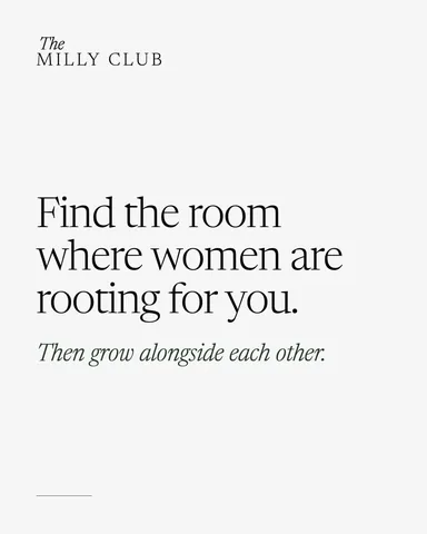 amyporterfield Instagram post about The Milly Club