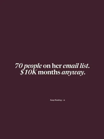 amyporterfield Instagram post about Offer optimization