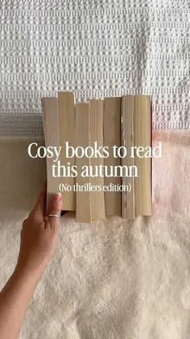 amysbookshelf Instagram post about Cozy autumn reading
