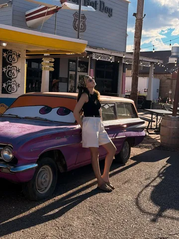 anastasiia_svitlychnaa Instagram post about Route 66 travel