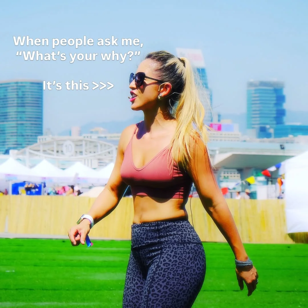 andfit Instagram post about Fitness career journey