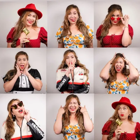andreavicunia Instagram post about Headshots