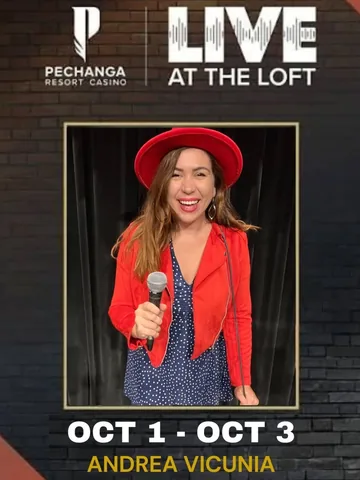 andreavicunia Instagram post about Comedy tour schedule
