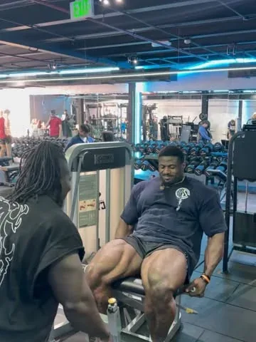 andrewjacked Instagram post about Leg and glute training