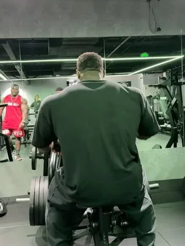 andrewjacked Instagram post about Fitness apparel restock