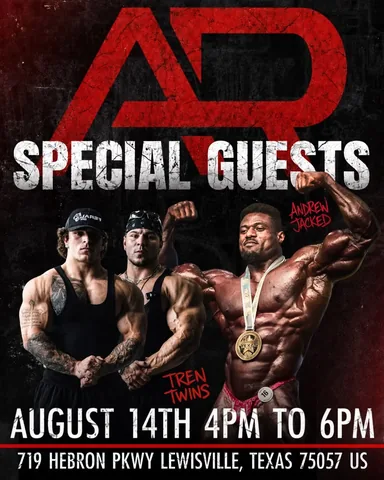 andrewjacked Instagram post about Athlete meet and greet