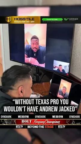 andrewjacked Instagram post about Bodybuilding competition