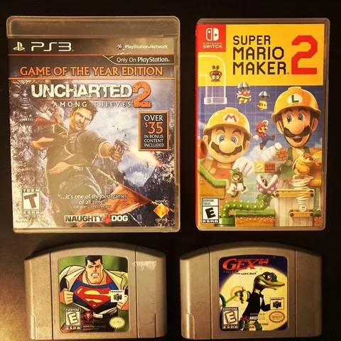 andrew_lastgame Instagram post about Retro game pickups