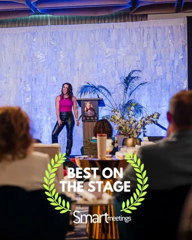 angela_gargano Instagram post about Speaking award