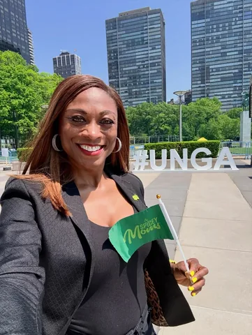 angelinaspicer Instagram post about Maternal mental health advocacy