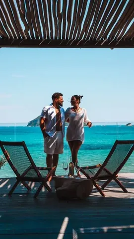anisandmad Instagram post about Zakynthos ocean view stay