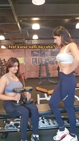 ankita_extreme Instagram post about Gym humor