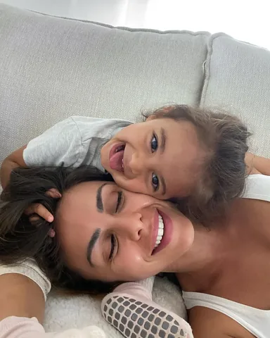 anniejaffrey Instagram post about Motherhood skincare routine