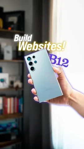 _anubhavroy_ Instagram post about B12 website builder