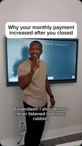 aphricanace Instagram post about Mortgage payment education