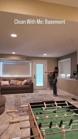 aprilathena7 Instagram post about Basement cleaning
