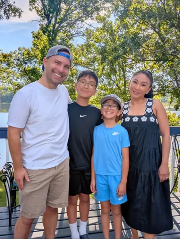 aprilathena7 Instagram post about Family cabin trip