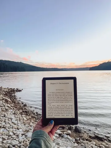 a_pucking_bibliophile Instagram post about Camping trip