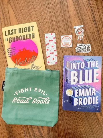 a_pucking_bibliophile Instagram post about Independent Bookstore Day