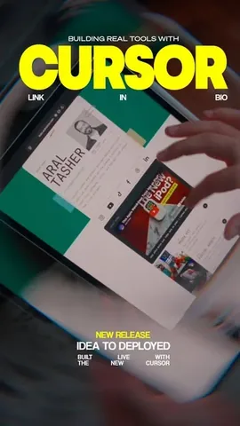 araltasher Instagram post about Cursor cloud development