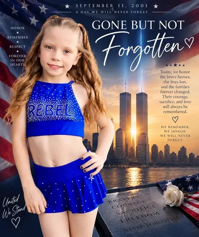 ariah_charlotte14 Instagram post about September 11 remembrance
