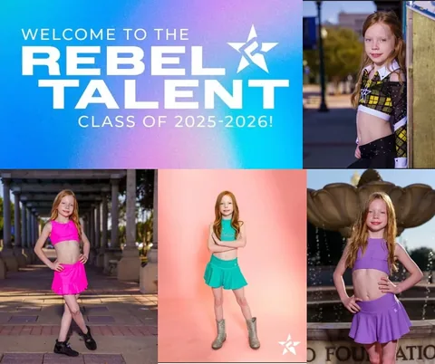 ariah_charlotte14 Instagram post about Rebel Talent membership