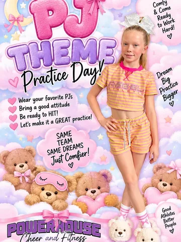 ariah_charlotte14 Instagram post about Cheer practice apparel
