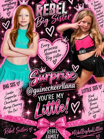 ariah_charlotte14 Instagram post about Bigs and Littles relationship