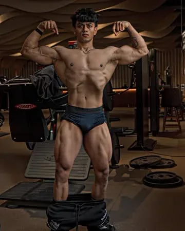 aryan.kandari.fitness Instagram post about Natural bodybuilding