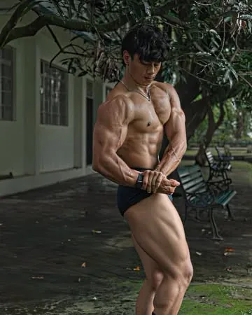 aryan.kandari.fitness Instagram post about Natural bodybuilding preparation