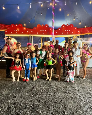 asahdkhaled Instagram post about Circus show