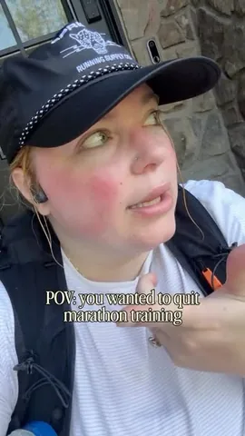 ashleerosehartley Instagram post about Marathon training