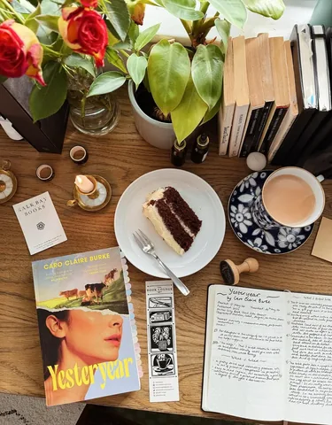 ashleighjadereads Instagram post about Yesteryear review