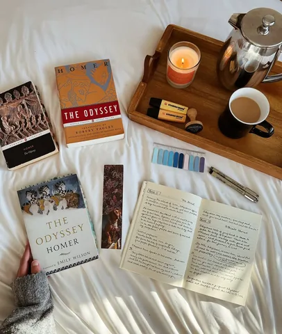 ashleighjadereads Instagram post about The Odyssey film adaptation