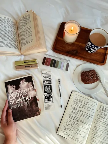ashleighjadereads Instagram post about Perfume reading impression