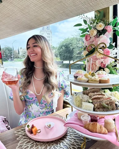 ashleyinthemidst Instagram post about Afternoon tea outing