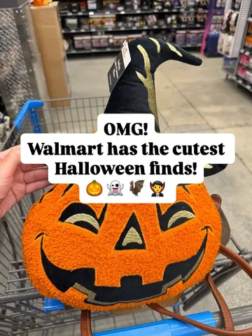 ashleyjennanewyork Instagram post about Walmart Halloween finds