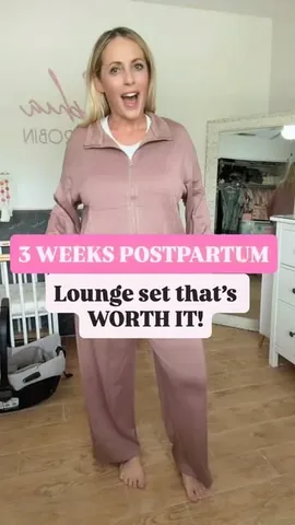 ashleyjennanewyork Instagram post about Postpartum clothing
