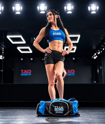 ashleykfit Instagram post about Sponsorship relationship