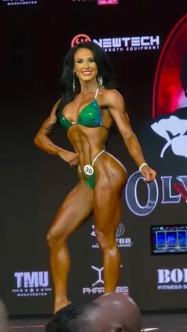 ashleykfit Instagram post about Bikini Olympia appearance