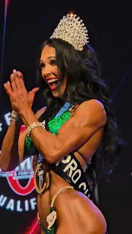 ashleykfit Instagram post about Bodybuilding competition appearance