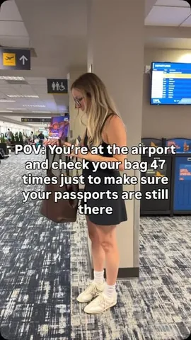 ashley.marie.andersen Instagram post about Travel anxiety humor